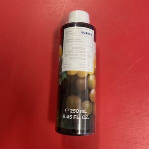 Korres Renewing Body Cleanser, Santorini Grape, Full Size 8.45oz Renew & Hydrate